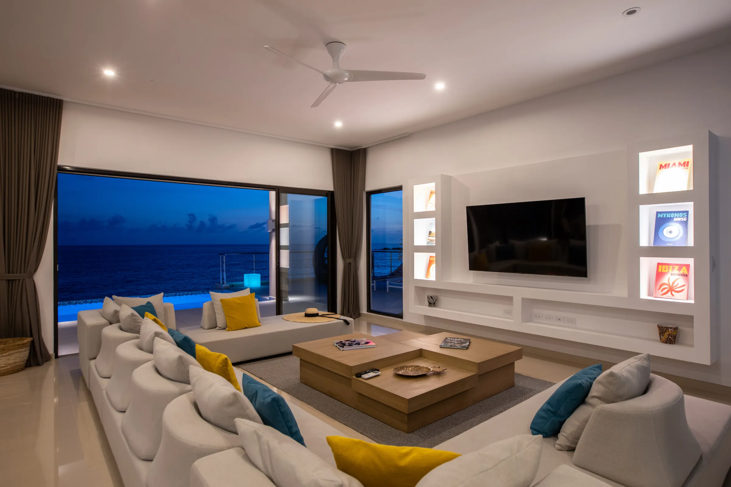 Villa Alma - Main view of luxury villa in Sint Maarten