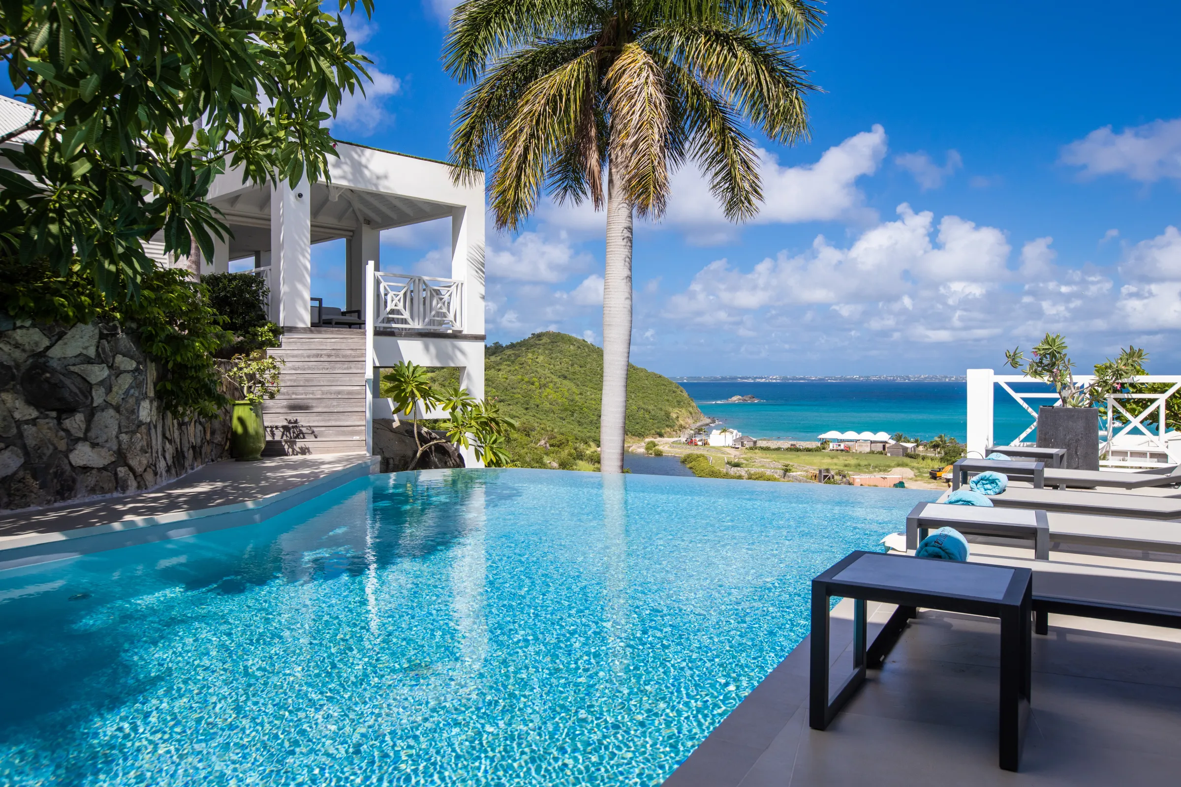 Villa Casa Sand - Main view of luxury villa in Sint Maarten