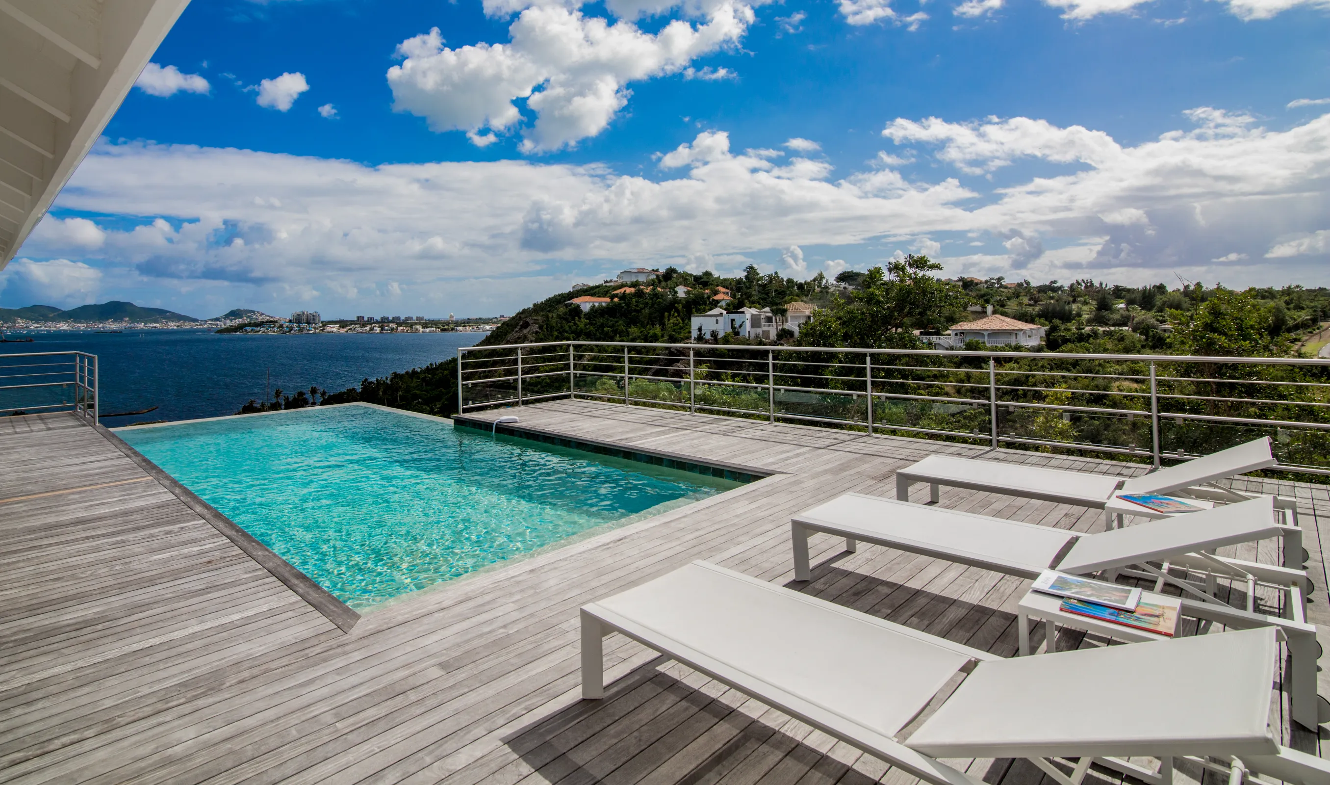 Villa Imagine - Main view of luxury villa in Sint Maarten