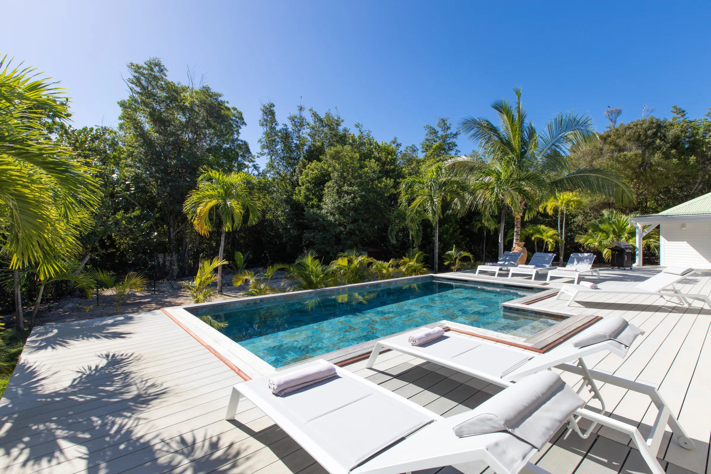 Villa Monchal - Main view of luxury villa in Sint Maarten