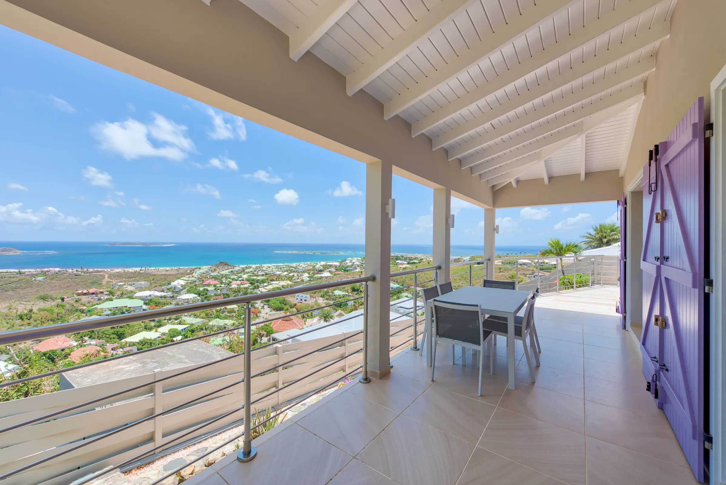 Villa Pinel - Main view of luxury villa in Sint Maarten