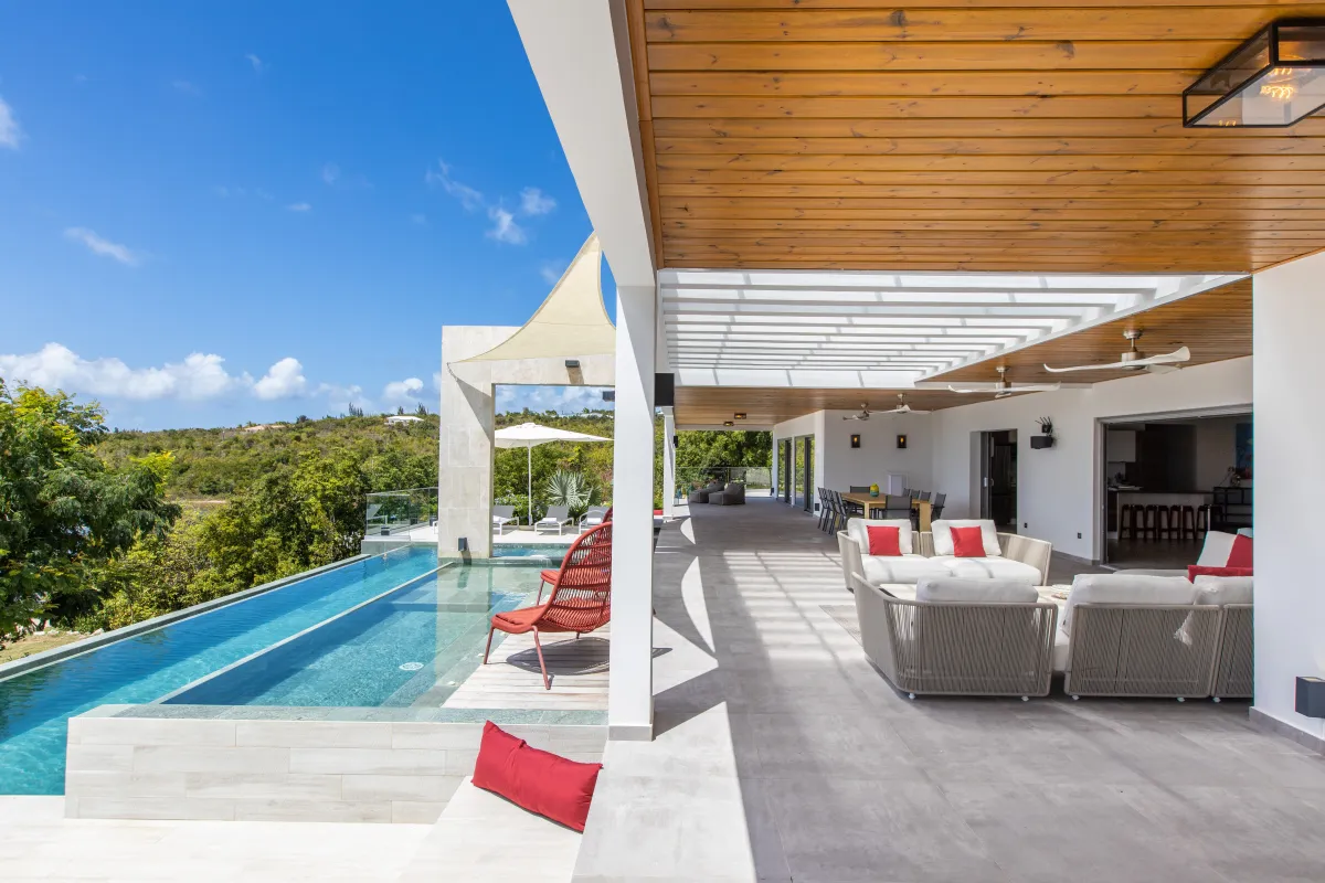 Villa Wellness, a 5-bedroom villa in Terres Basses, St Martin